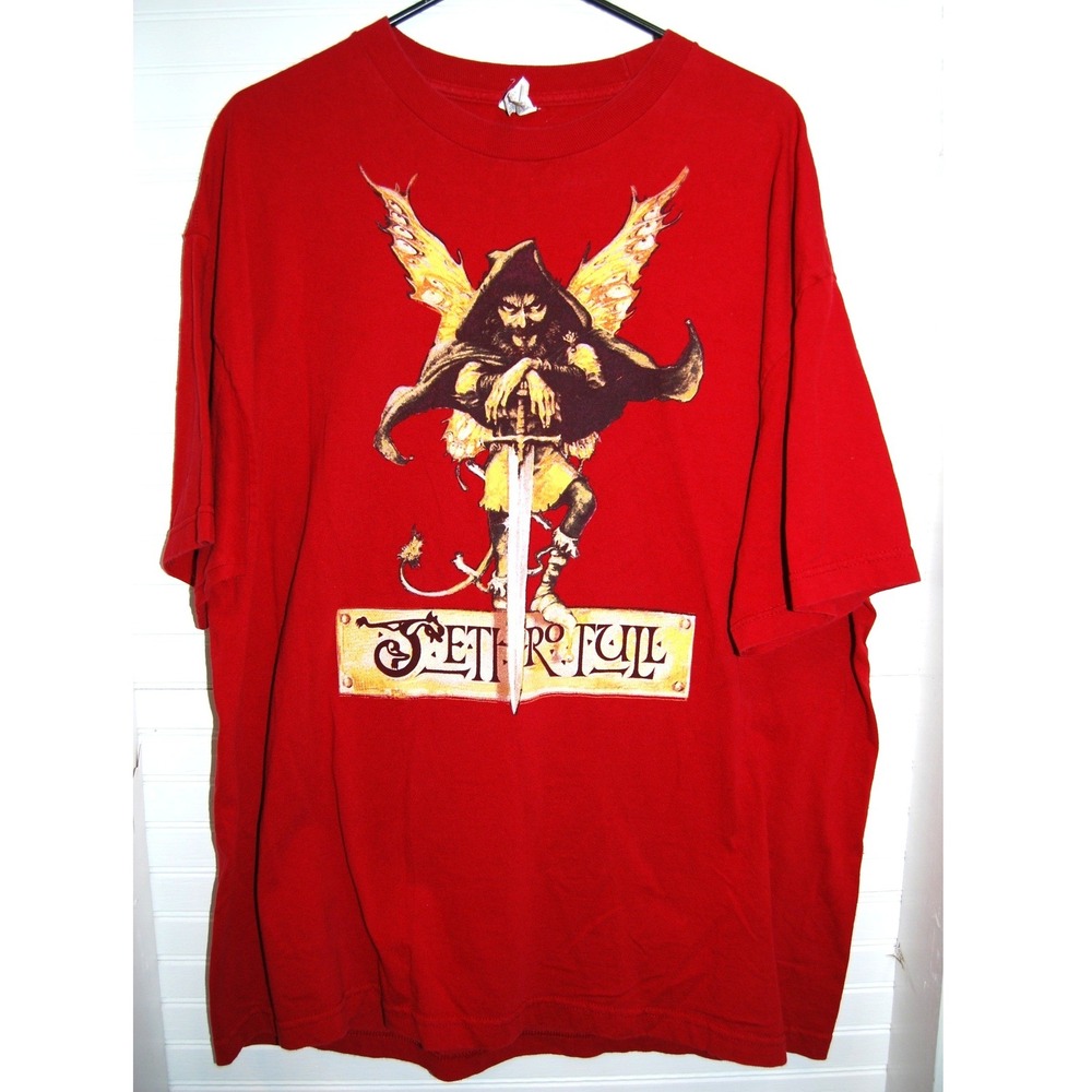 Vintage Jethro Tull t-shirt size 2XL Homo Erraticus World Tour 2014 Ian Anderson